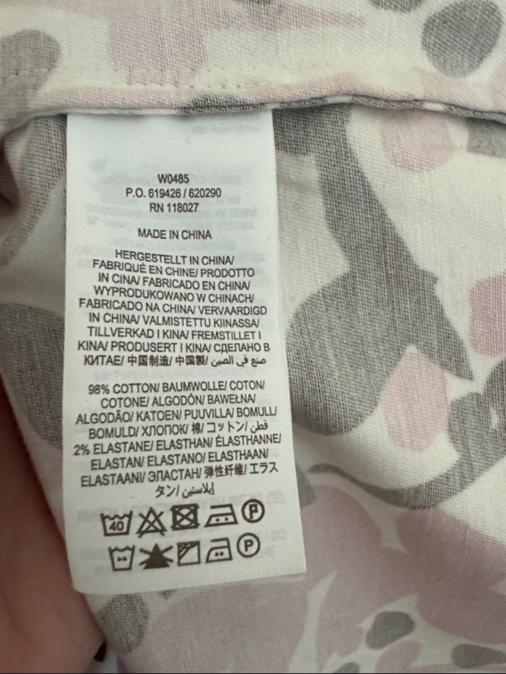 Boden Iona Button Detail ~ Pink & Brown Floral Midi Dress - Picture 5 of 6
